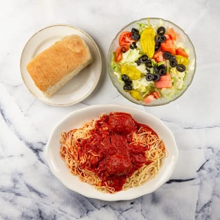 Spaghetti & Handmade Meatballs