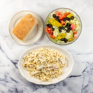 Fettuccine Alfredo with Chicken