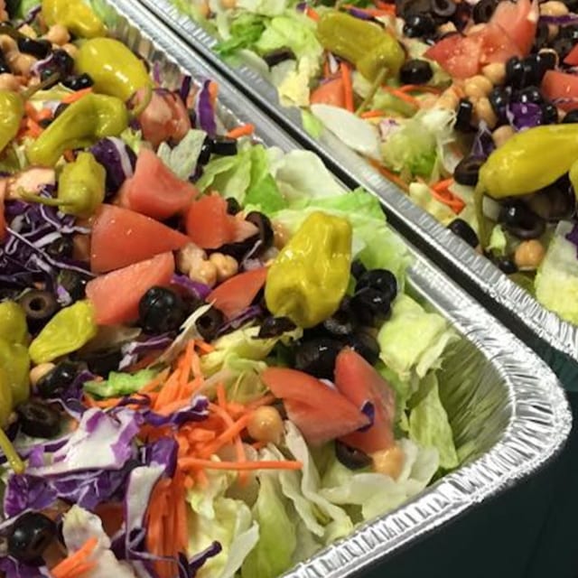 Fresh Garden Salad Catering.